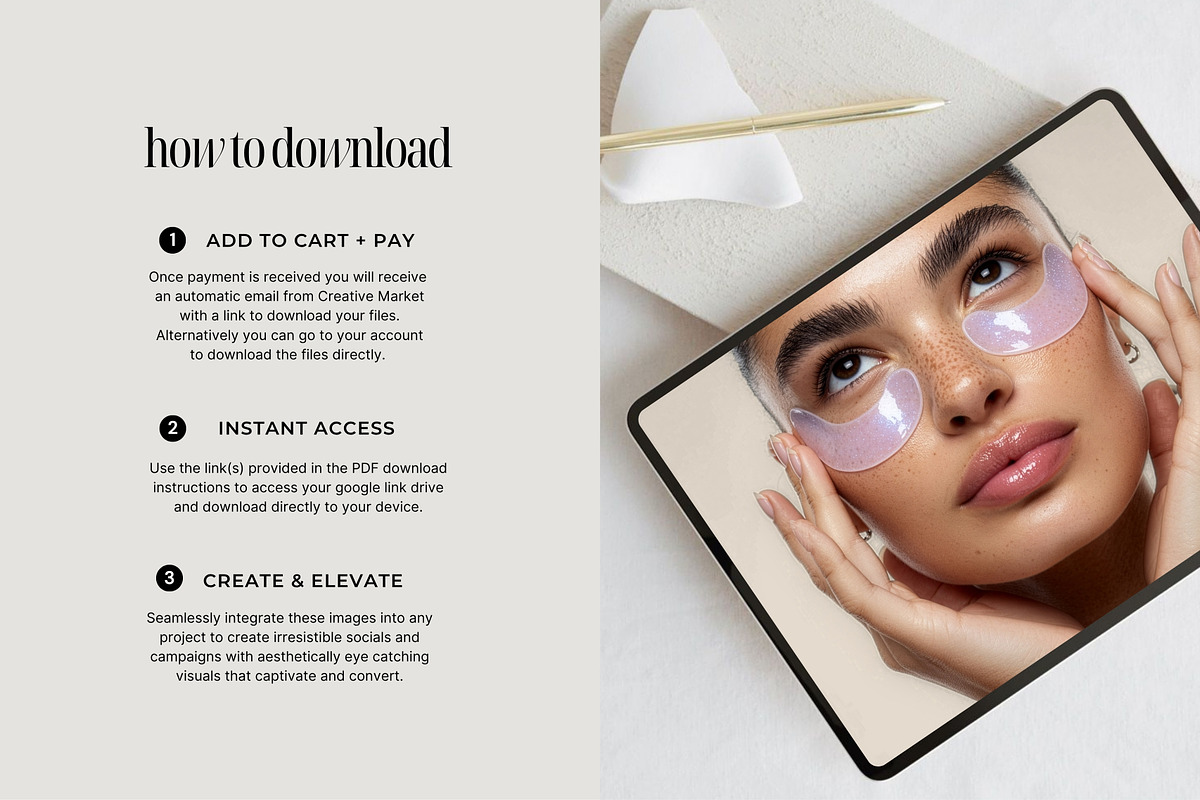 Skincare Beauty Stock Photo Bundle, a Beauty & Fashion Photo by COCO Designs (Photo 21 of 22)
