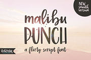 Malibu Punch, a flirty brush font, a Script Font by Rachel White Art (Thumbnail 2 of 15)