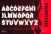 Firehead Font – The Ultimate Flame F, a Sans Serif Font by Headfonts (Thumbnail 9 of 9)