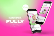 Instagram Social Media CANVA Cute, a Social Media Template by Vermeulen Design Studio (Thumbnail 2 of 5)