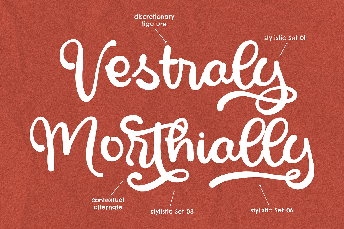 Vierra Adagio - Playful Handwriting, a Handwritten Font by Inviline.co (Photo 4 of 11)