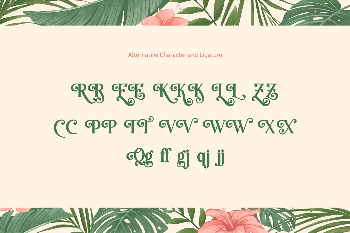 Treva del Mar, a Serif Font by ilhamtaro (Photo 13 of 13)
