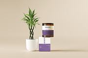 7 in 1 Amber Glass Cosmetic Bundle, a Cups & Container Mockup by pmvch (Thumbnail 101 of 106)