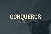 Conqueror Vintage Style Font