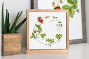 Strawberry Life Cycle Cliparts/Print, an Education Illustration by Tati Bordiu (Thumbnail 2 of 4)