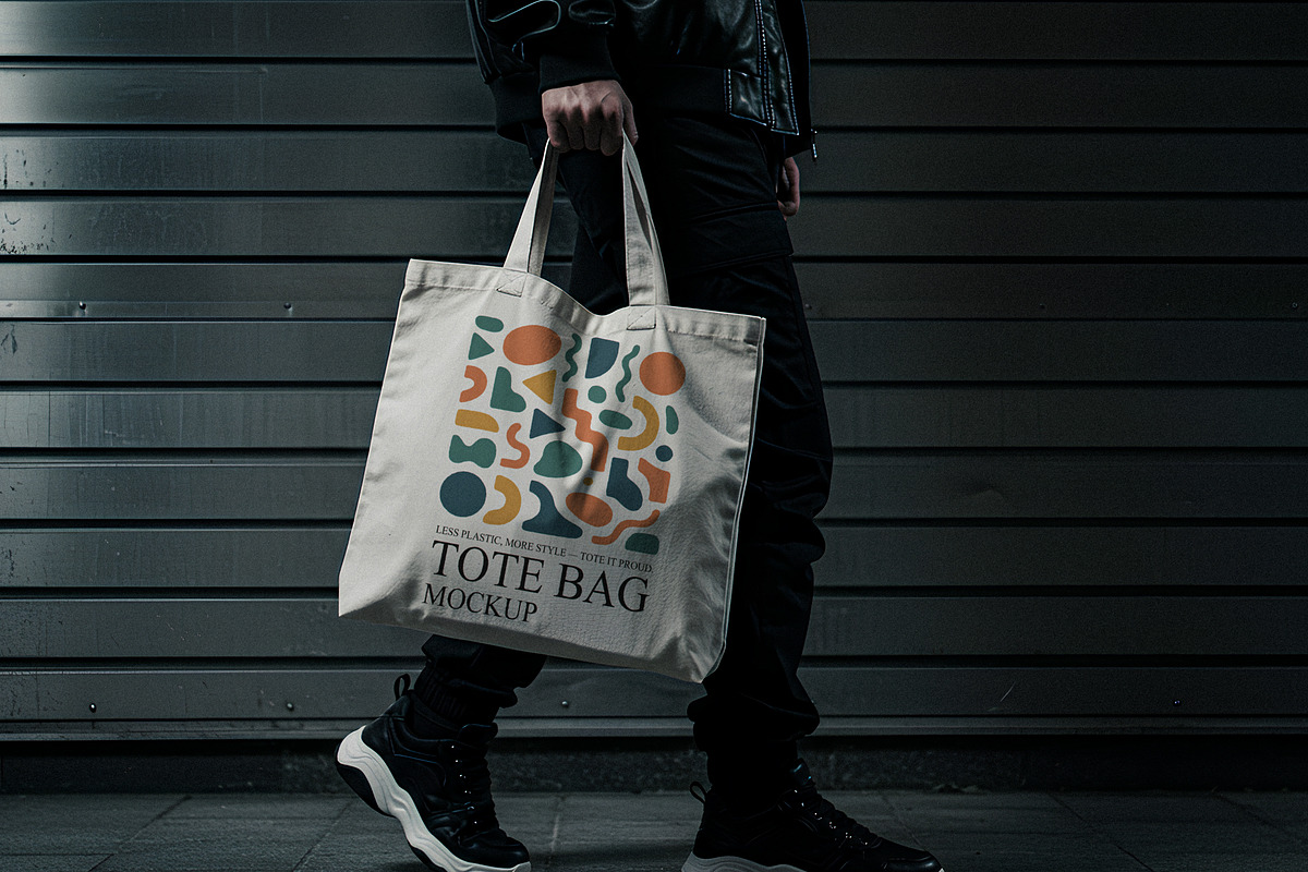 Fabric Tote Bag Mockup, a Product Mockup by Designer Dude