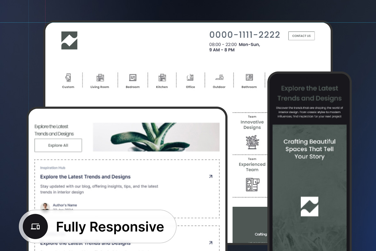 WhiteSpace - Interior Design UI Kit, an UI Kit Template by hiddemaru (Photo 4 of 8)