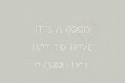 The Good Vibe Font / smile peace, a Script Font by KruthDesign (Thumbnail 9 of 9)