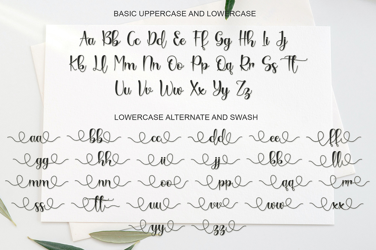 Bunnyheart, a Script Font by Letterafa Studio (Photo 8 of 10)