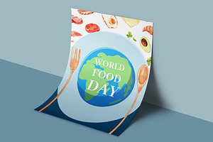 World Food Day Watercolor