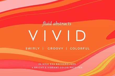 Vivid swirl abstract backgrounds, a Texture Graphic by Mazarine Silver