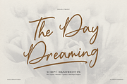 Day Dreaming | Script Handwritten, a Script Font by Denustudios (Thumbnail 1 of 12)