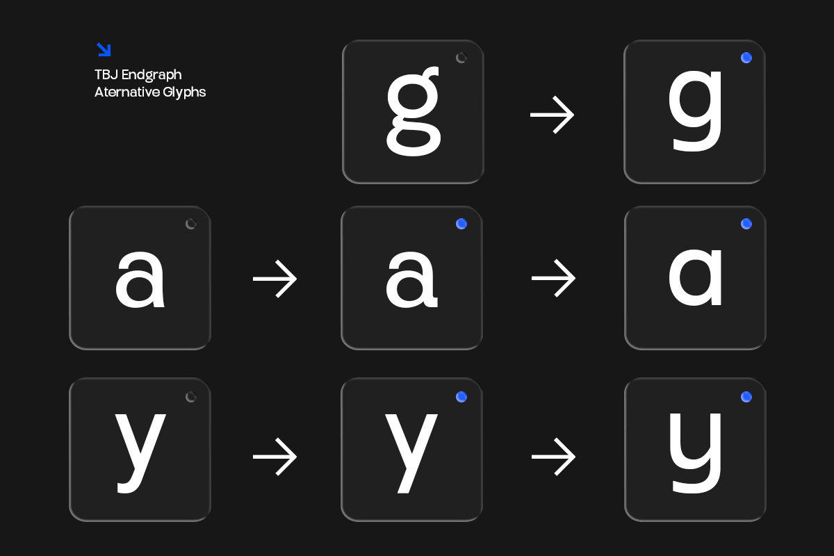 TBJ Endgraph 8-Sans Serif Font, a Sans Serif Font by Taboja Studio (Photo 18 of 19)