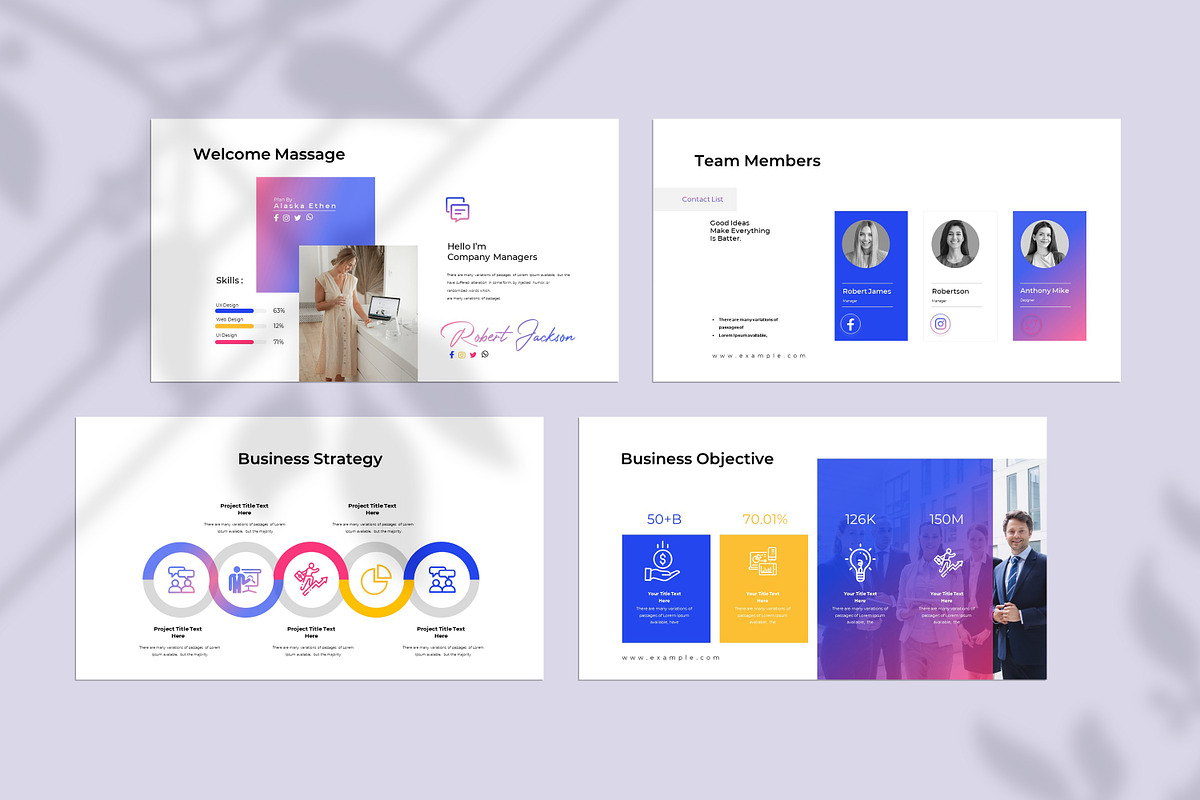 Business Strategy Presentation Templ, a Presentation Template by Creative-Work (Photo 9 of 9)