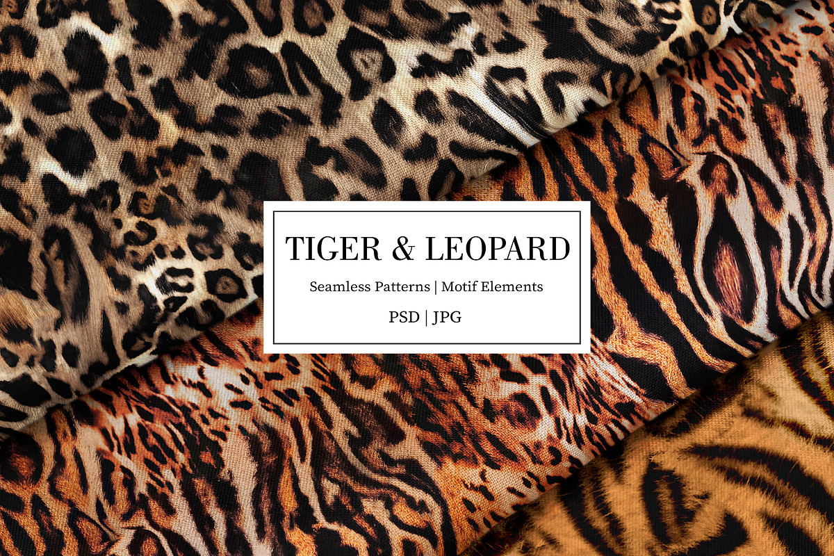 Tiger and Leopard, a Pattern Graphic by Luiz da Rolt Grathwohl (Photo 2 of 10)