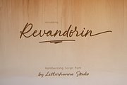 Revandorin Font, a Script Font by Letterhanna Studio (Thumbnail 1 of 13)