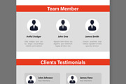 Business Email Newsletter Layout, an UI Kit Template by MightyDesign (Thumbnail 5 of 9)