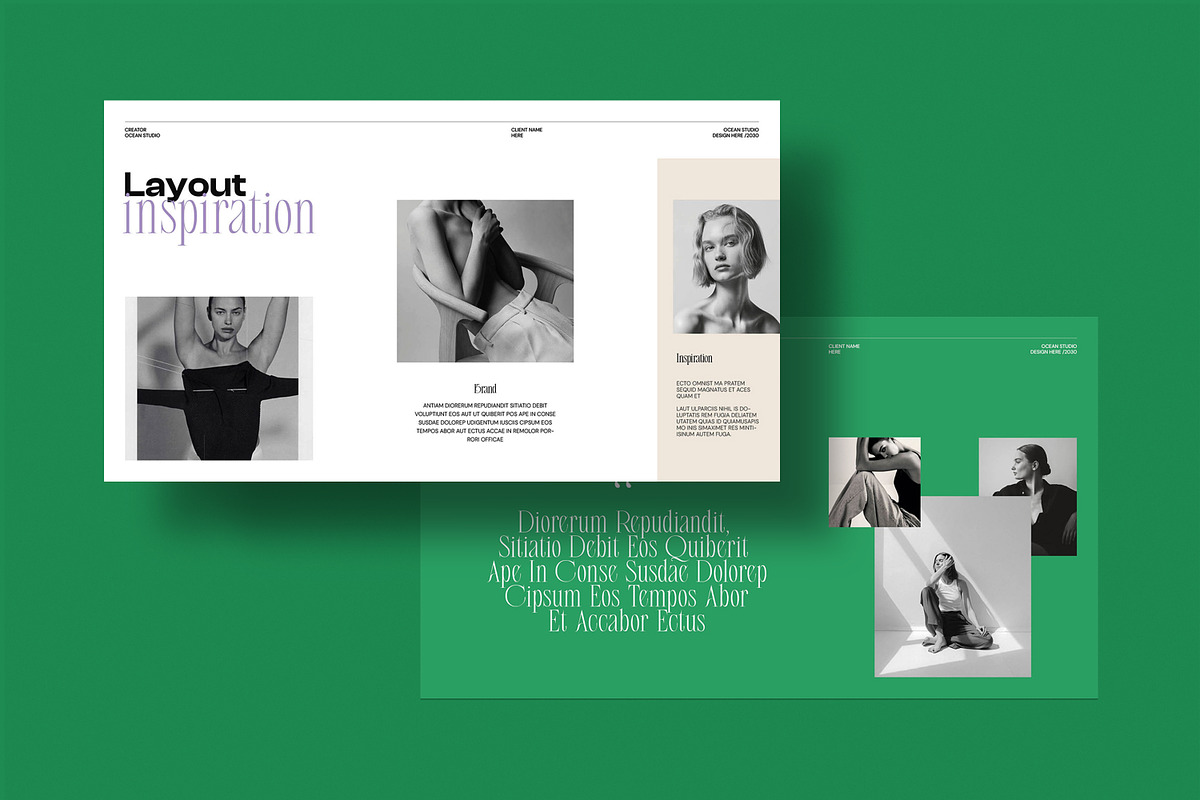 OCEAN | Service & Pricing Guide, a Presentation Template by evgenystudio (Photo 2 of 10)
