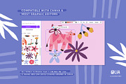 Valentine Animals | SVG, PNG, AI, an Animal Illustration by Olia (Thumbnail 7 of 11)