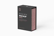 Book Box Mockup, a Packaging Mockup by UnicDesign (Thumbnail 3 of 4)