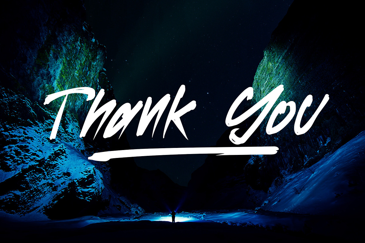HOPERUSH - Brush Font, a Script Font by NTC Graphic (Photo 9 of 9)