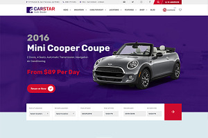 CarStar - Automotive WordPress Theme