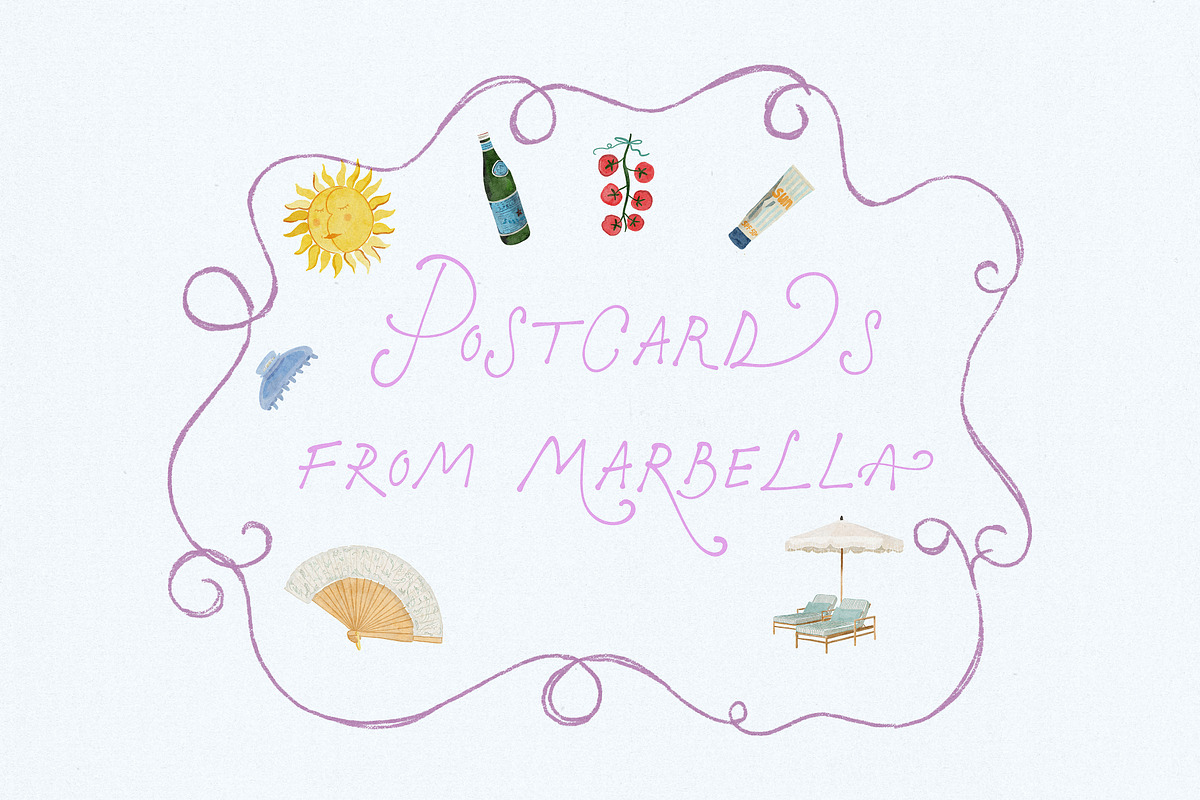 Rosemary's Boudoir // Whimsical Font, a Handwritten Font by PeachCreme (Photo 9 of 11)