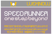 Extra Miles font, a Font by weknow (Thumbnail 4 of 8)