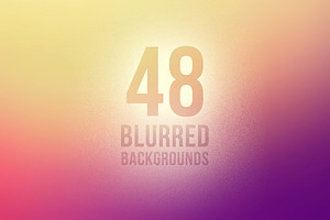 48 Vector Blurred Backgrounds