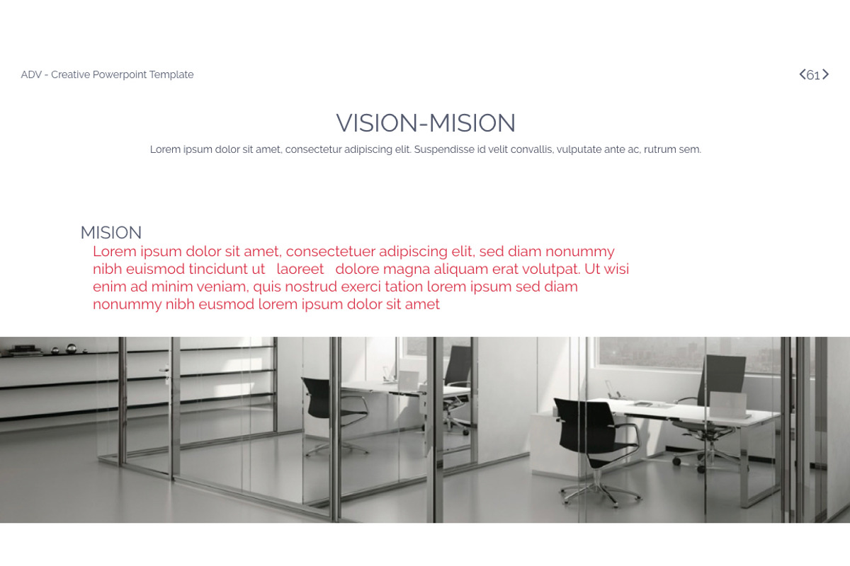 ADV Powerpoint Template, a Presentation Template by OXXO (Photo 61 of 78)
