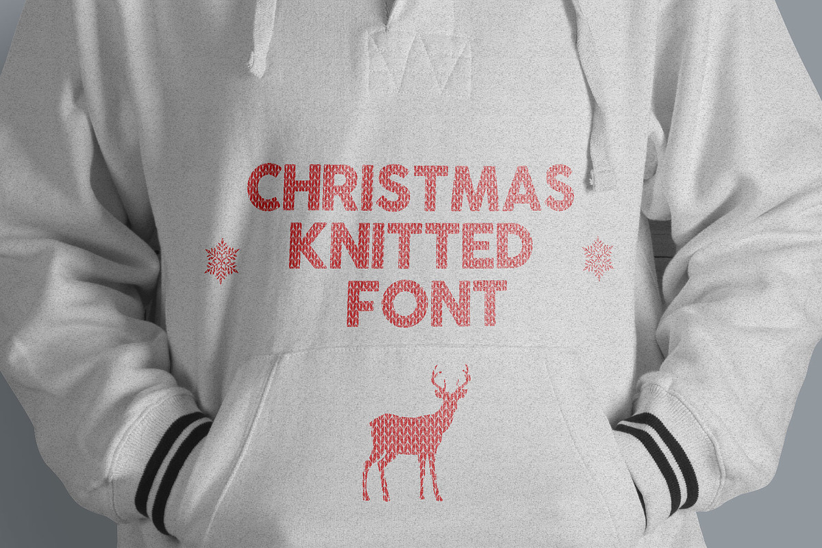 Christmas Knitted Font, a Symbol Font by Artolus (Photo 3 of 6)