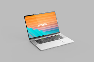 Minimal Macbook Pro Mockup