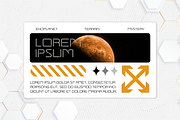 Qalinora Futuristic Sci-Fi Display, a Sans Serif Font by Vadovastd (Thumbnail 5 of 8)