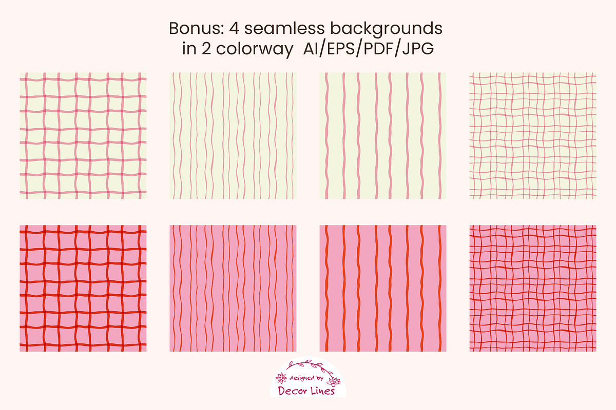 Love Wall Art Printable Set, a Decorative Illustration by Decor Lines (Photo 8 of 10)