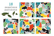 FLOWER MEADOW | patterns pack, a Pattern Graphic by Nastya Tkachova (Thumbnail 2 of 7)