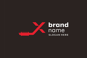 Letter X Exhaust Logo, a Branding & Logo Template by ika trisiana