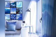 Blue Watercolor Set, a Texture Graphic by LeiaSW (Thumbnail 3 of 7)