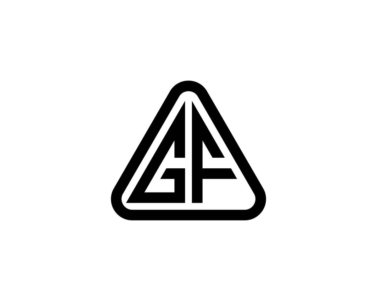 GF logo design vector template, a Branding & Logo Template by xcoolee