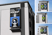 Vertical Billboard Mockup, an Advertising Mockup by xavier_studio (Thumbnail 1 of 5)