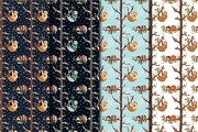 Cute Sloths Prints & Patterns, an Animal Illustration by Dasha_D (Thumbnail 9 of 13)
