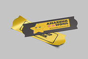 Sticker Mockup, a Household Mockup by seramoe (Thumbnail 3 of 5)