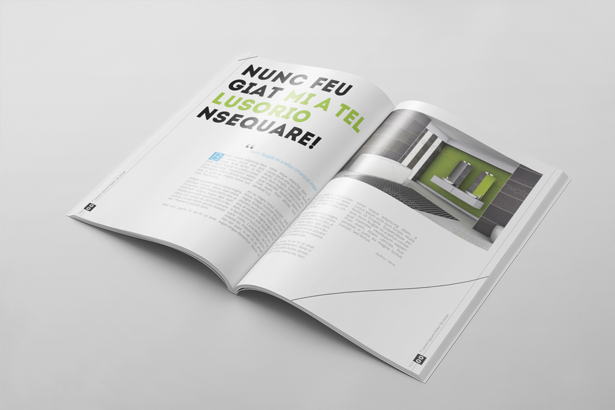 Magazine Template 31, a Magazine Template by pmvch (Photo 3 of 10)