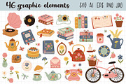 Cottagecore Vibes Vector Collection, a Decorative Illustration by NataKa (Thumbnail 2 of 6)