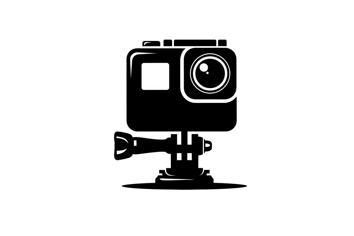 60 Action Camera Silhouette Icon, an Illustration by Artivon (Photo 15 of 61)