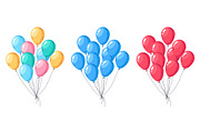 Colorful helium vector balloons, a Decorative Illustration by Torontotokio (Thumbnail 6 of 6)