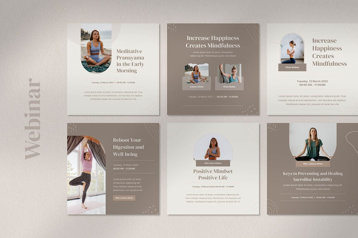 Yoga Instagram Template, a Social Media Template by Vulpixels.studio (Photo 7 of 11)