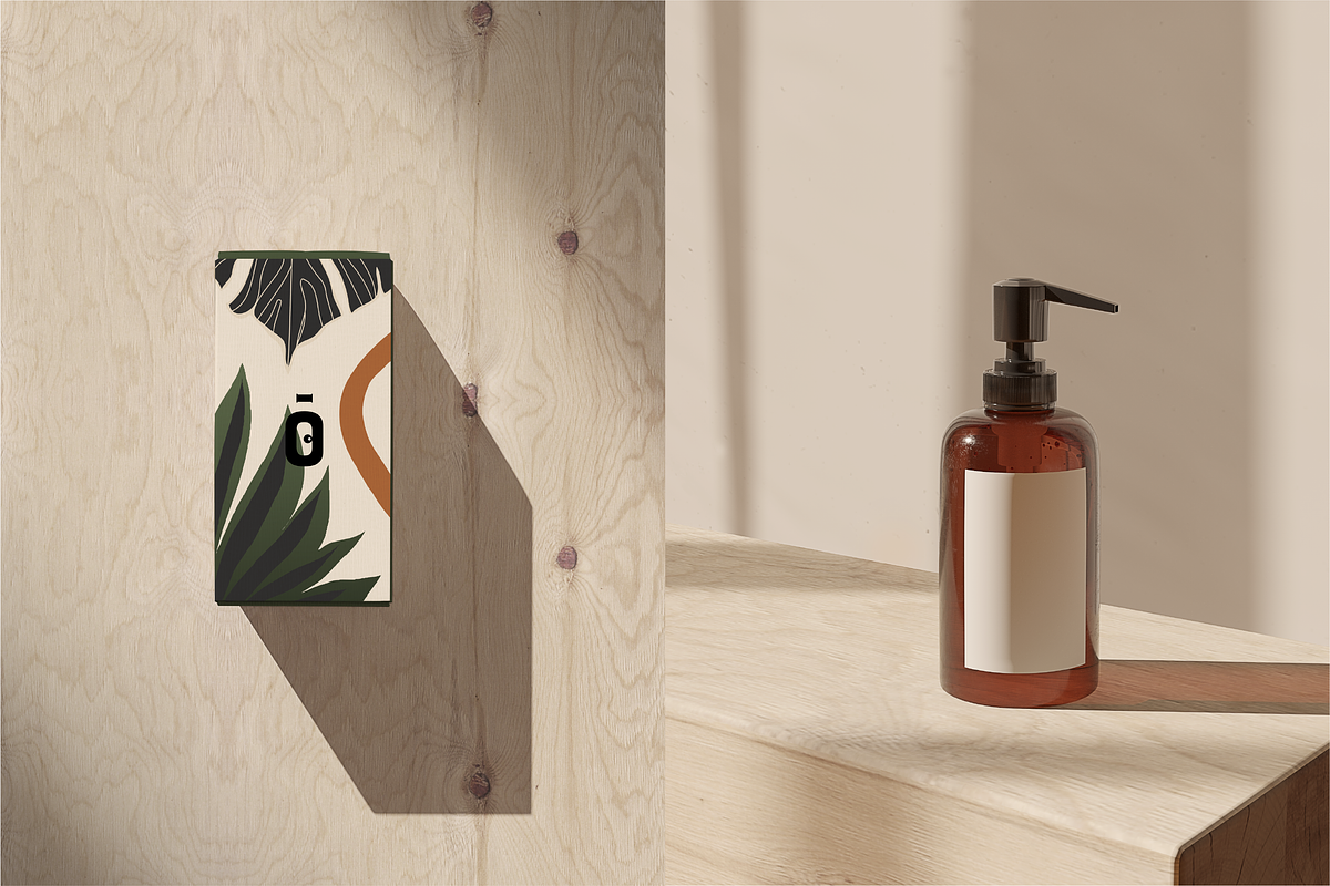 Cosmetic bottle and Box Mockup set, a Pens & Pencil Mockup by NOMINA (Photo 5 of 6)