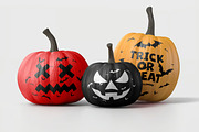 Halloween Pumpkin Mock-up, a Product Mockup by zippypixelstudio (Thumbnail 4 of 10)