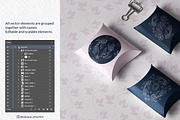 Abstract and linear Japanese clipart, an Object Graphic by Tatyana_Zenartist (Thumbnail 9 of 12)