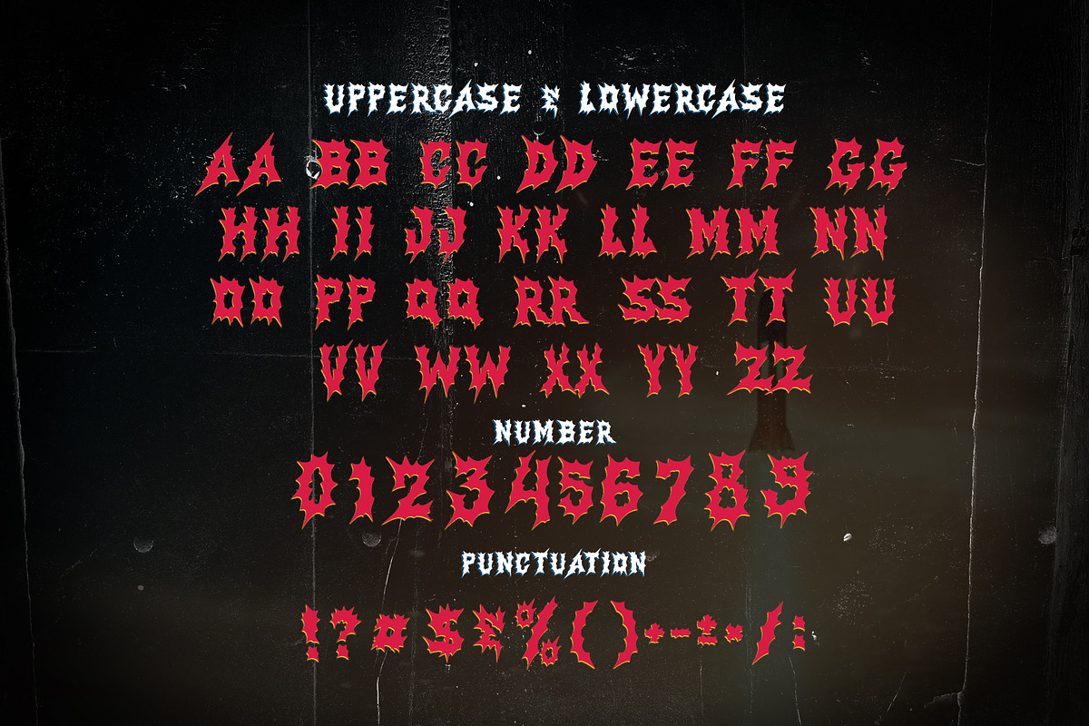 Illusion Seeker Metal Blackletter, a Blackletter Font by dansdesign (Photo 3 of 12)